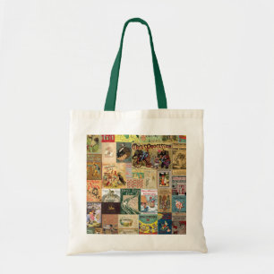 Bolsa Tote Tote Bag - Cobrir de livros infantis