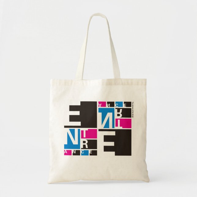 Bolsa Tote Tote Bag (Color) [Grid] (Frente)
