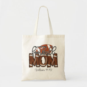 Bolsa Tote Tote Bag da Mãe de Futebol Personalizada