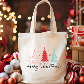 Bolsa Tote Tote Bag de Contagem de Natal