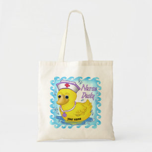 Bolsa Tote Tote Bag de Enfermeira Personalizada Ducky