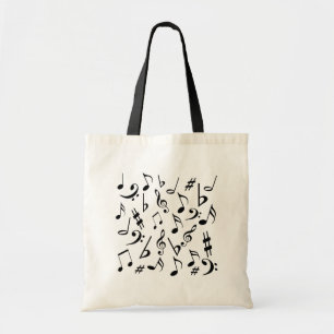 Bolsa Tote Tote Bag de Notas de Música