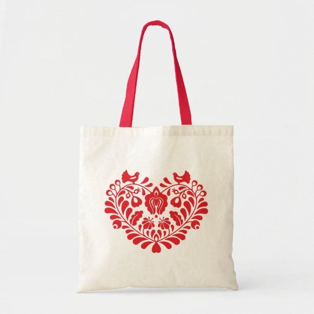 Bolsa Tote Tote Bag de ornamento popular tradicional (Frente)