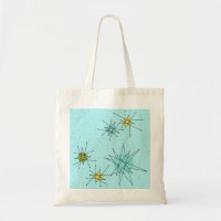 Tote Bag de Torres Atômicos Azuis do Ovo de Robin