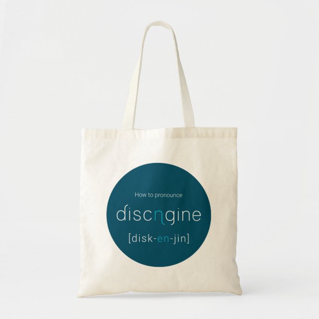 Bolsa Tote Tote bag Disk En Jin (Frente)