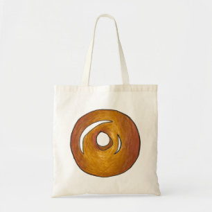 Bolsa Tote Tote Bag do Café da Manhã de Rosquinha Glazada