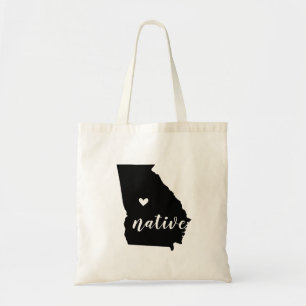 Bolsa Tote Tote Bag do Estado Nativo da Geórgia