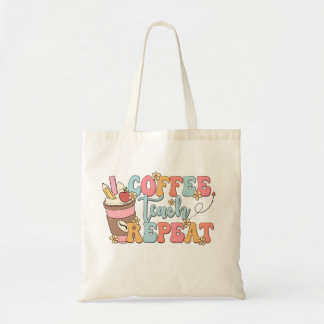 Bolsa Tote Tote Bag do Professor, Ensine o Café Repetindo a T