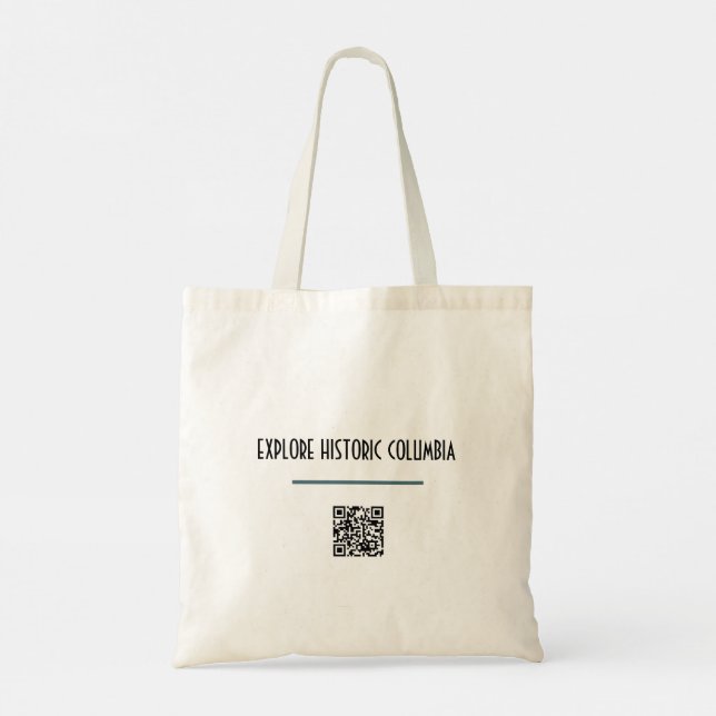 Bolsa Tote Tote Bag "Explore Historic Columbia" (Verso)
