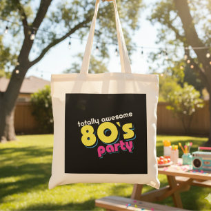 Bolsa Tote Tote Bag, festa incrível dos anos 80