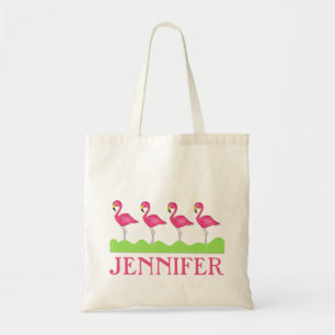 Bolsa Tote Tote Bag Flamingo Flamingos, Rosa Personalizado