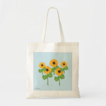 Tote bag floral moderna aquarela feminina elegante