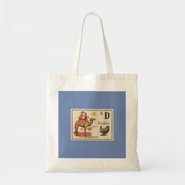 Bolsa Tote Tote Bag FRENCH ALPHABET (Frente)