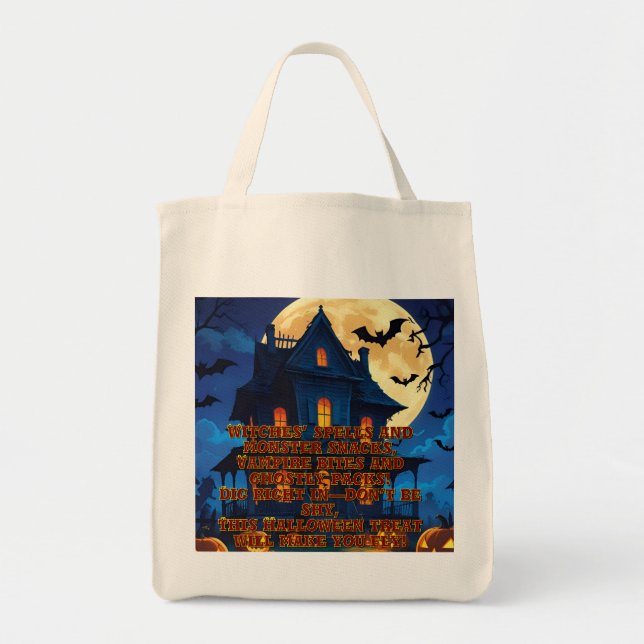Bolsa Tote Tote bag Halloween (Frente)