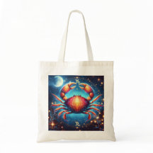 Tote bag imagen signo Cáncer