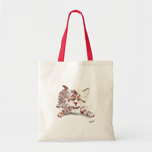 Bolsa Tote Tote Bag : Kitten Love (Frente)