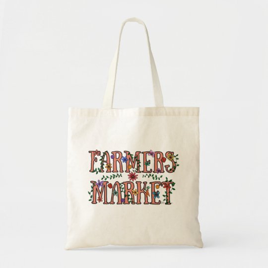 farmers market tote bolsas