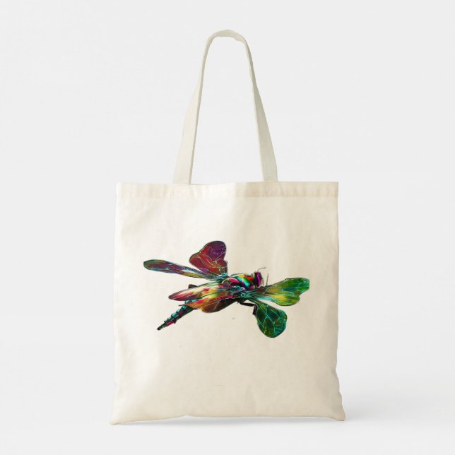 Bolsa Tote Tote bag met afbeelding van een Libelle (Verso)