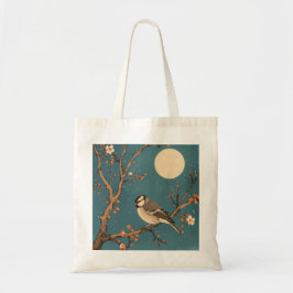 Bolsa Tote Tote bag - Moonlit Bird on Blossom Branch