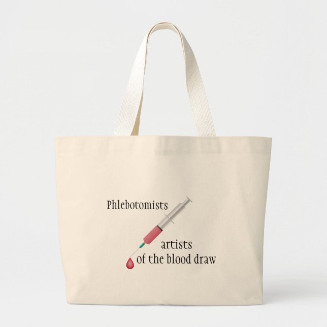 Bolsa Tote Tote Bag Phlebotomist (Frente)