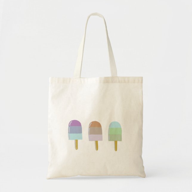 Bolsa Tote Tote Bag Popsicle Design (Frente)