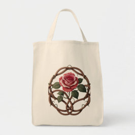 Bolsa Tote Tote Bag - Rosa impresso