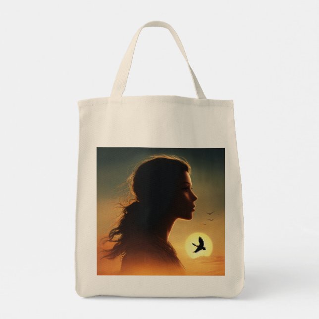 Bolsa Tote Tote Bag Wings of Vision (Verso)