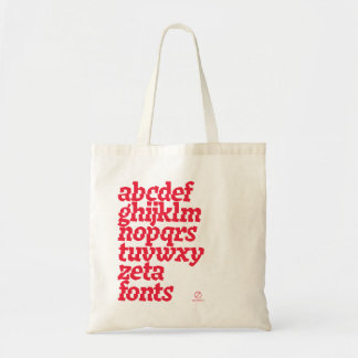 Bolsa Tote Tote Bag - Zetafonts Keratine