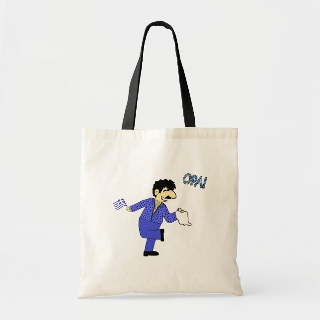 Bolsa Tote Tote - Dançarina Grega (Frente)