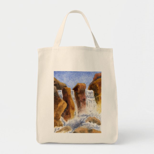 Bolsa Tote Tote de pintura de água (Frente)