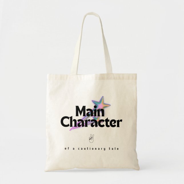 Bolsa Tote Tote do Personagem Principal - Estrela (Frente)
