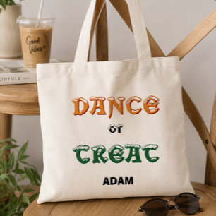 Bolsa Tote Tote Personalizado de Halloween para Crianças Tric
