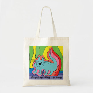 Bolsa Tote Tote Tote Bag "Cat-toon"