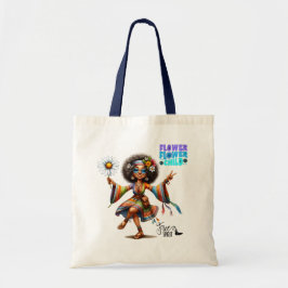 Bolsa Tote Tote Tote Chic-Flor Colorida-Me Hippie