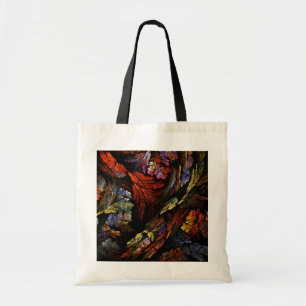 Bolsa Tote Tote Tote de Abstrato de Harmonia de Cor