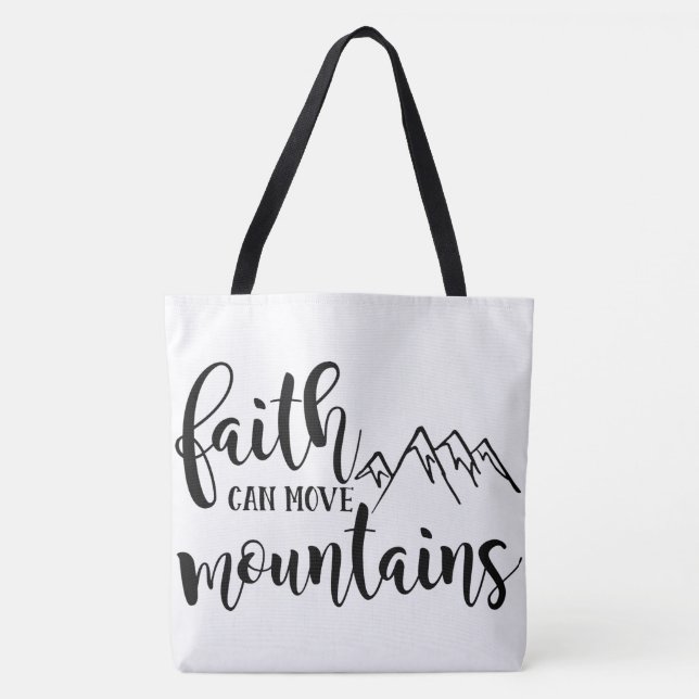 Bolsa Tote ToteBag All-Over-Impressão, Grande (Frente)