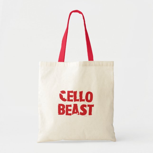 Bolsa Tote Totebag Cello Beast (Frente)