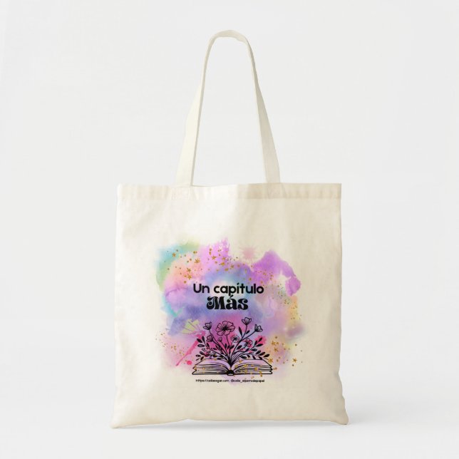 Bolsa Tote ToteBag Creativa para Lectoras (Frente)