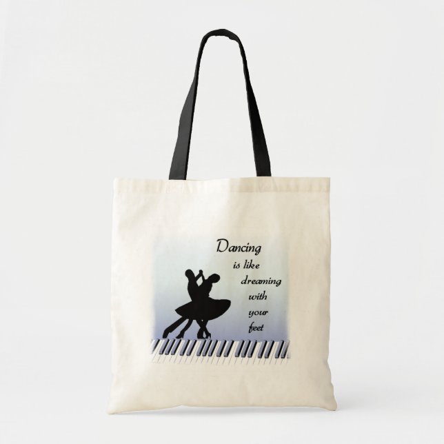 Bolsa Tote Totebag da dança (Frente)
