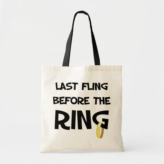 Bolsa Tote Totebag da festa de solteira (Frente)