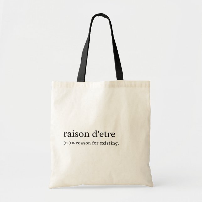 Bolsa Tote totebag de definição (Frente)