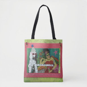 Bolsa Tote Totebag- EU FUI SIGNIFICADO NUNCA TRABALHAR
