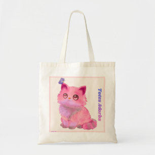 Bolsa Tote Totes Adorbs - Gato/Borboleta