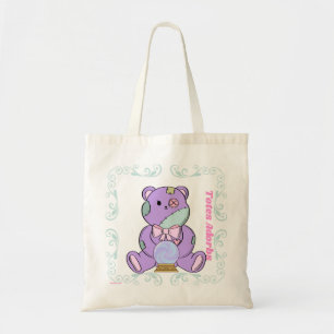 Bolsa Tote Totes Adorbs - Urso de Pelúcia/Bola de Cristal