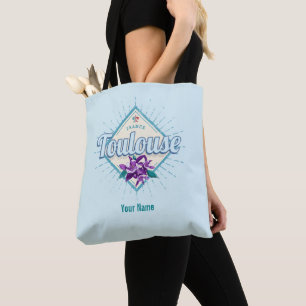 Bolsa Tote Toulouse City France Retro Violets Vintage Souveni