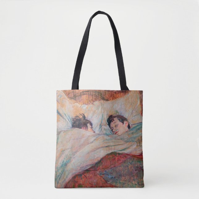 Bolsa Tote Toulouse-Lautrec - A Cama (Frente)