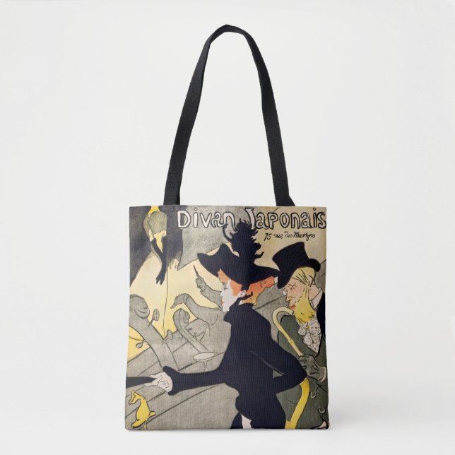 Bolsa Tote Toulouse-Lautrec - Divan Japonês (Frente)