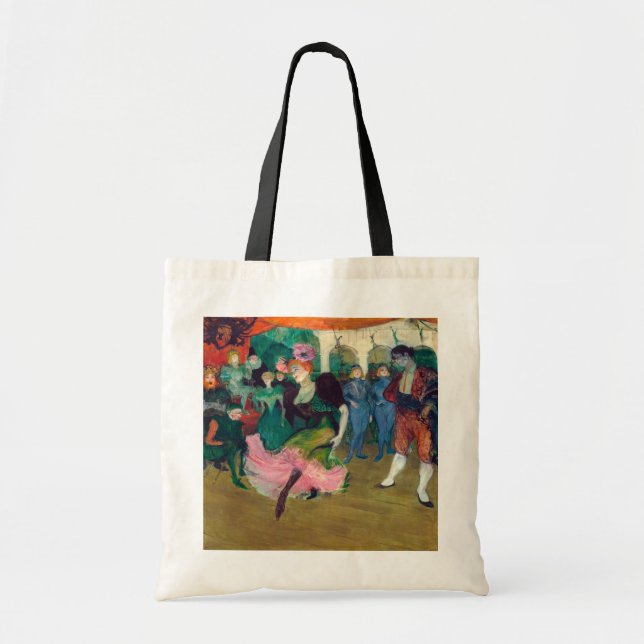 Bolsa Tote Toulouse-Lautrec - Marcelle Lender, Dançando Boler (Frente)