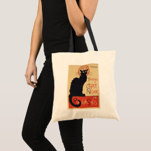 Bolsa Tote Tournee du Chat Noir, Vintage Art Nouveau