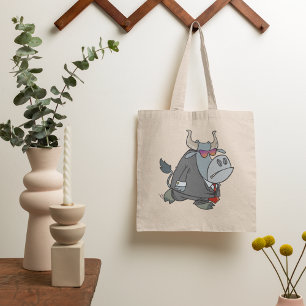 Bolsa Tote Touro Num Saco De Toque